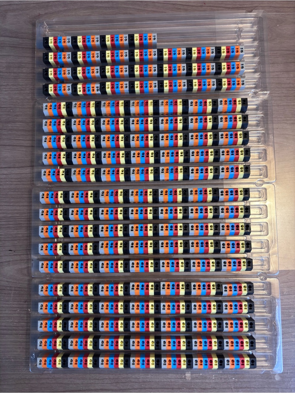 130 WAGO 253-003 Terminal Block Connector Strip 2Conductor 6-Pole 5mmPCB Open Bx